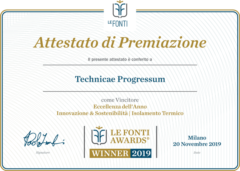 Technicae Progressum Award